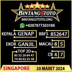 Prediksi Bintang5 Singapore